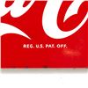 Image 2 : Coca-Cola Horizontal Metal Insert Advertising Sign