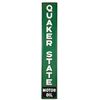 Image 1 : '50 72" Quaker State Embossed SST Advertising Sign