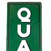 Image 2 : '50 72" Quaker State Embossed SST Advertising Sign