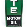 Image 3 : '50 72" Quaker State Embossed SST Advertising Sign