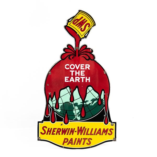 63.5" Sherwin Williams Cover The Earth SSP AD Sign