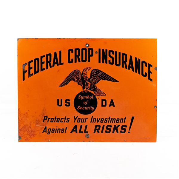 USDA Federal Crop Insurance SSP Advertising Sign