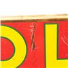 Image 3 : Framed 95" Oliver SST Embossed Advertising Sign
