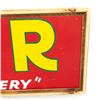 Image 4 : Framed 95" Oliver SST Embossed Advertising Sign