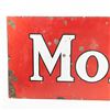 Image 2 : 96" MOBILOIL SSP Porcelain Advertising Sign