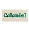 Image 1 : Colonial Double Sided Porcelain Advertising Sign