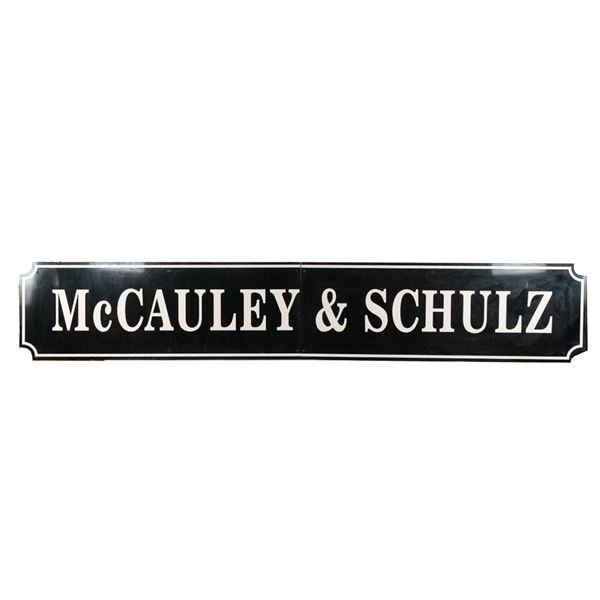 14.5' McCauley and Schulz Advertising Sign