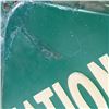 Image 3 : 48" National White Rose Dealer Embossed AD Sign