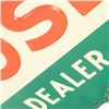 Image 4 : 48" National White Rose Dealer Embossed AD Sign