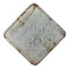 Image 5 : 48" National White Rose Dealer Embossed AD Sign