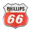 Image 2 : 70" Phillips 66 DSP Porcelain Advertising Sign