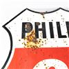 Image 4 : 70" Phillips 66 DSP Porcelain Advertising Sign