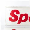 Image 2 : Speedway Gas Station Sign 2 Piece Advertising Sign