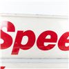 Image 3 : Speedway Gas Station Sign 2 Piece Advertising Sign