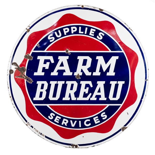 60" Farm Bureau Supplies Service SSP AD Sign