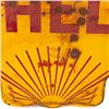 Image 11 : 48" Shell Double Sided Porcelain Advertising Sign