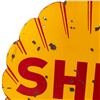 Image 3 : 48" Shell Double Sided Porcelain Advertising Sign