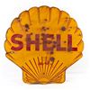 Image 8 : 48" Shell Double Sided Porcelain Advertising Sign
