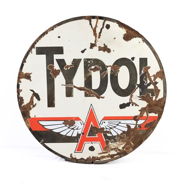 48" TYDOL Flying A GAS DSP Advertising Sign