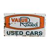 Image 1 : 54" Value Rated Used Cars DSP Advertising Sign