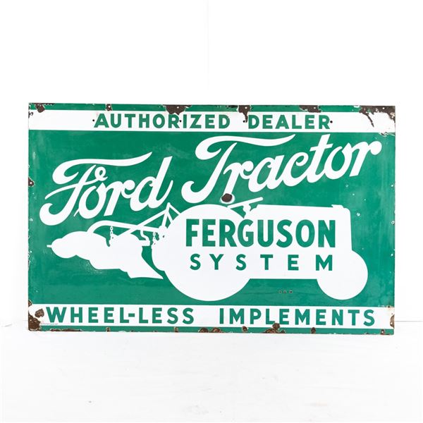 Ford Tractor Ferguson System DSP Advertising Sign