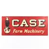 Image 1 : Case Farm Machinery SST Embossed Advertising Sign