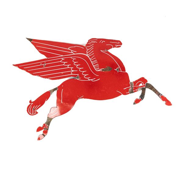 Mobil Pegasus SSP Diecut Advertising Sign