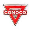 Image 1 : Triangular Conoco DSP Hanging  Advertising Sign