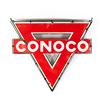 Image 6 : Triangular Conoco DSP Hanging  Advertising Sign