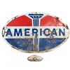 Image 6 : 74" American Gas Double Sided Advertising Sign