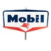Image 5 : 1957 Mobil Two-Sign Gas Station Advertising Sign