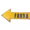 Image 2 : 24" Fonda Finger Arrow Advertising Sign