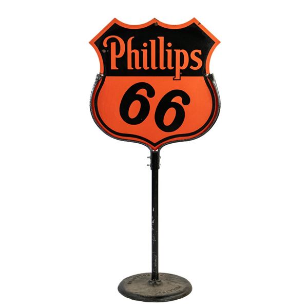 1941 Everbrite Phillips 66 DSP Advertising Sign +