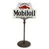 Image 6 : Mobiloil Gargoyle DSP Advertising Sign w/ Base