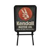 Image 5 : Kendall Motor Oil Double Sided Advertising Sign