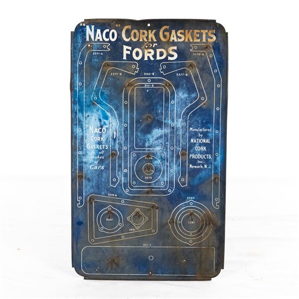 Naco Cork Gaskets SST  Advertising Sign Display
