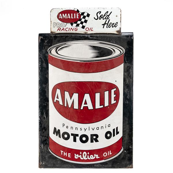 Amalie Motor Oil A Frame Sidewalk Advertising Sign
