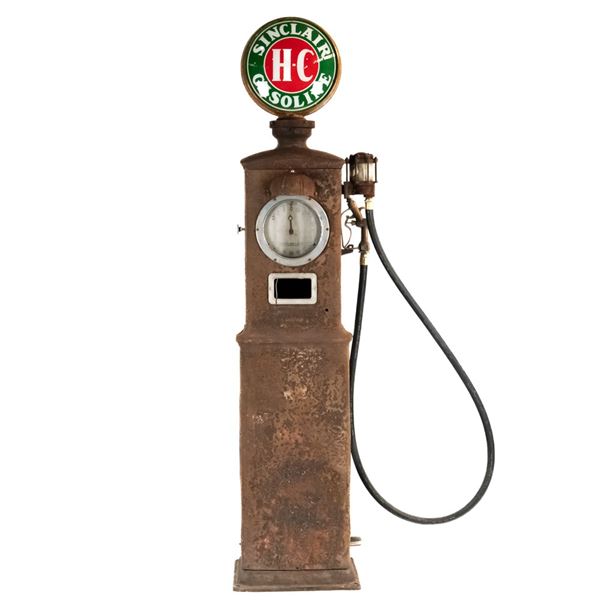 American Model 227 Clock Face Gas Pump