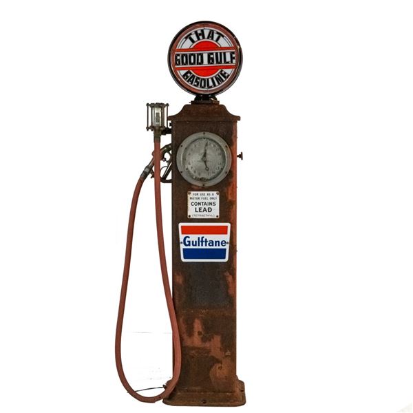 Pennsylvania Pump Co. Clock Face Gas Pump