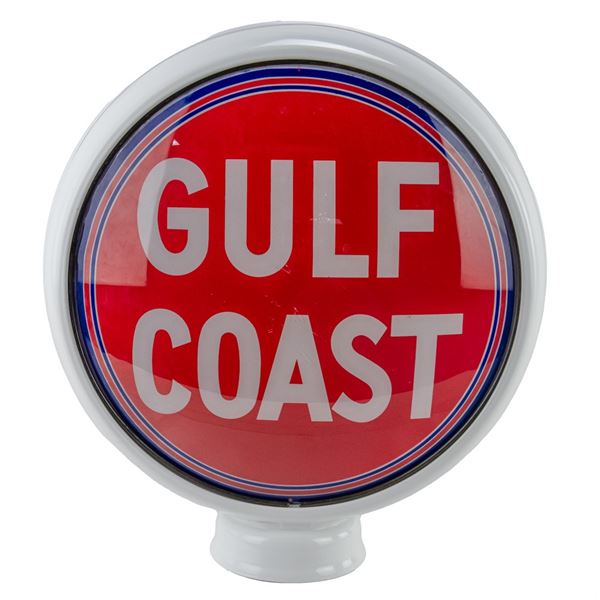 19" Gulf Coast Double Sided Advertising Gas Globe