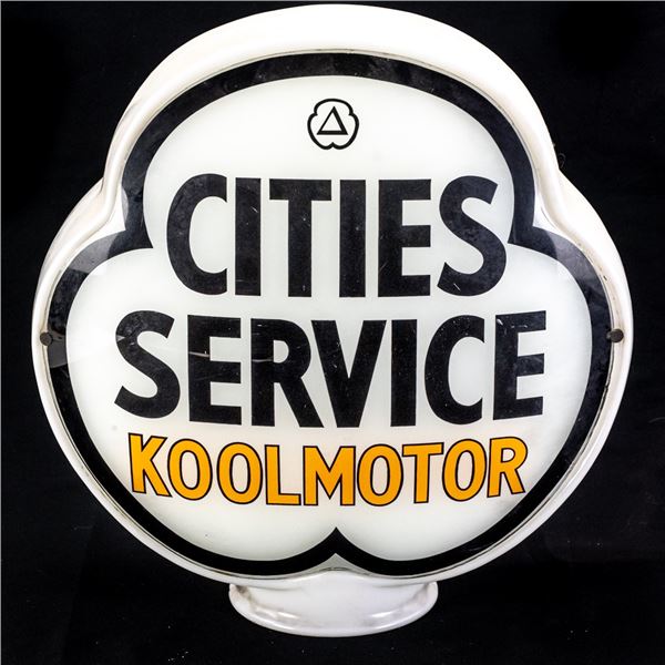 Cities Service Koolmotor Advertising Gas Globe