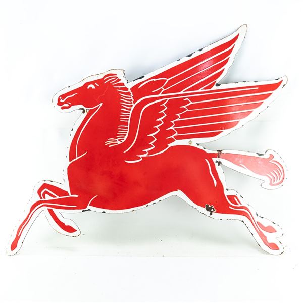 Mobil Pegasus SSP Diecut Advertising Sign