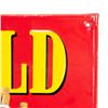 Image 2 : Old Gold SST Embossed Advertising Sign