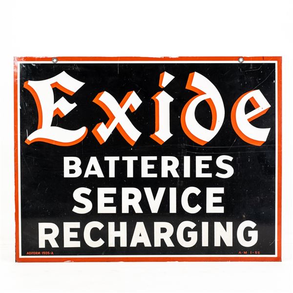 Exide Batteries Service DST Advertising Sign