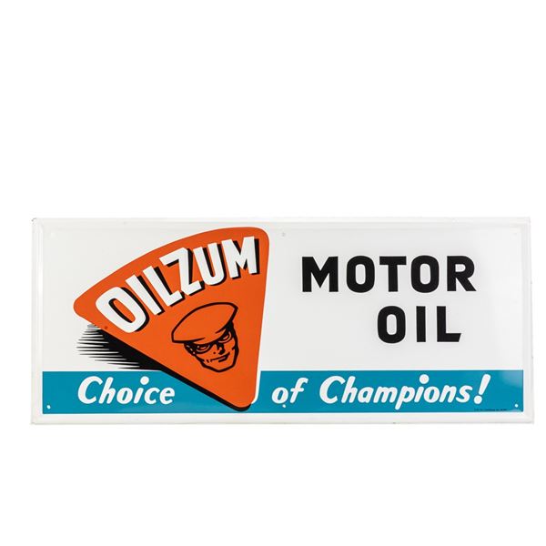 1984 Oilzum SST Advertising Sign