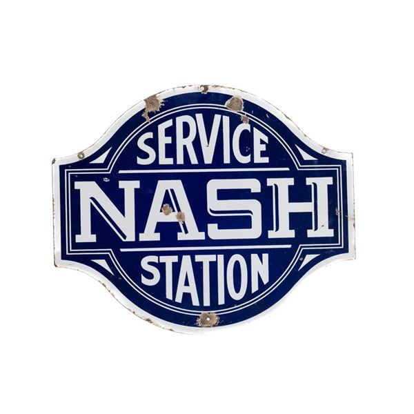 Nash Service Station DSP Advertising Sign