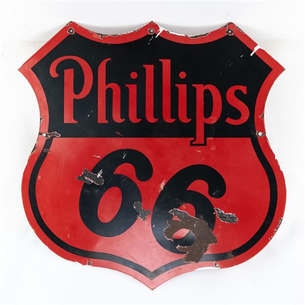 1954 Phillips 66 DSP Advertising Sign