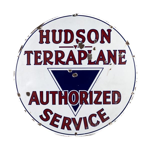 42" Hudson Terraplane Service SSP Advertising Sign