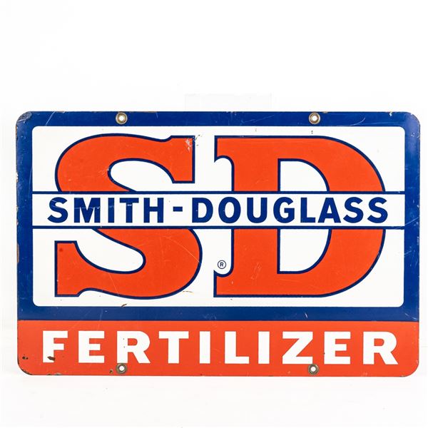 Smith Douglas Fertilizer Double Sided AD Sign