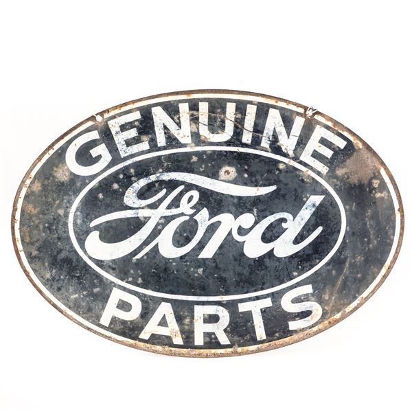 FORD Genuine Parts Double Sided Hanging AD Sign